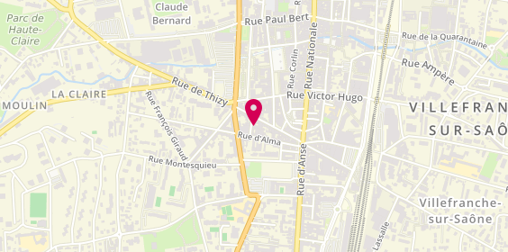 Plan de Régie Tm Immobilier, 31 Pt Rue d'Alma, 69400 Villefranche-sur-Saône