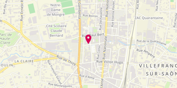 Plan de Bnr Immobilier, 172 Rue de la Sous-Préfecture, 69400 Villefranche-sur-Saône