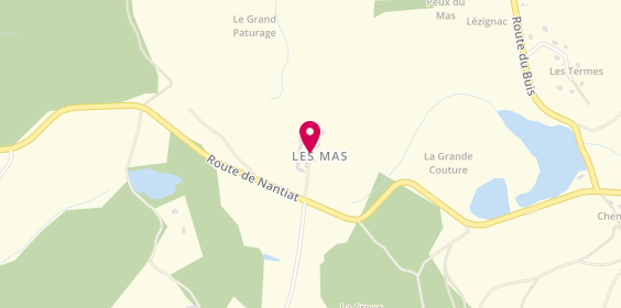 Plan de Immobilier des Mas, Le Mas, 87140 Thouron