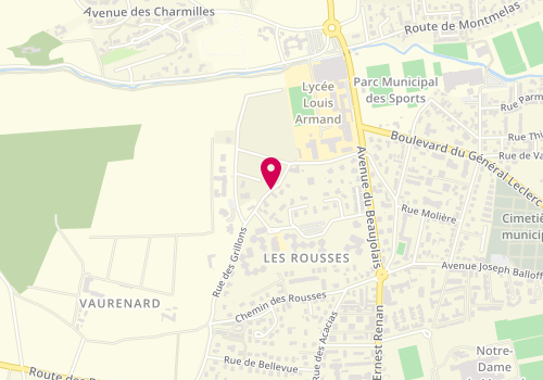 Plan de Agence Cubic Immobilier, 333 Rue des Grillons, 69400 Gleizé