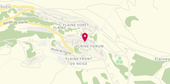 Plan de FONCIA Mont Blanc, Galerie Marchande
Flaine Forêt, 74300 Arâches-la-Frasse