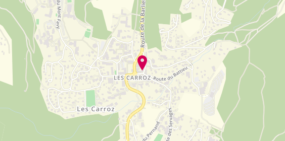 Plan de Agence Immobilière Renand, 2 Route des Moulins, 74300 Arâches-la-Frasse