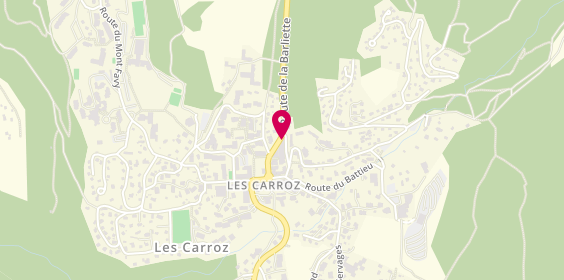 Plan de Agence RS Immobilier, 3184 Route de la Barliette, 74300 Arâches-la-Frasse