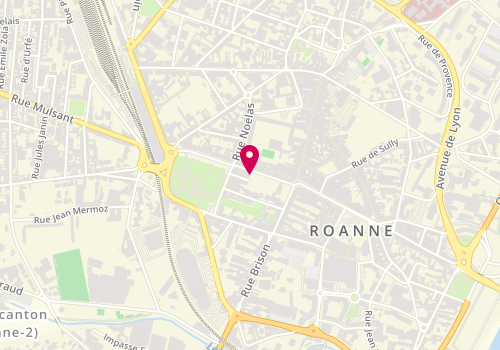Plan de Immo Factory : Agence immobilière à ROANNE, 3 Rue Alsace Lorraine, 42300 Roanne