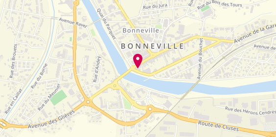 Plan de 4807 Immobilier, 115 Rue du Pont, 74130 Bonneville