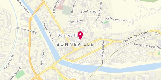 Plan de Seraphin Immobilier, 79 place Emile Favre, 74130 Bonneville