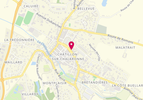 Plan de Laforet Immobilier, 49 avenue Clément Desormes, 01400 Châtillon-sur-Chalaronne
