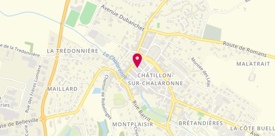 Plan de Era A.M.R immobilier, 32 Rue Alphonse Baudin, 01400 Châtillon-sur-Chalaronne