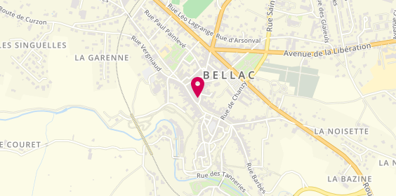 Plan de Beaux Villages Immobilier, 46 Rue du Coq, 87300 Bellac