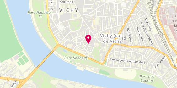 Plan de SAS Blaise Vichy Sejour, 16 Rue de la Laure, 03200 Vichy