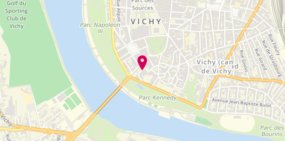 Plan de Vichy Immo, 5 Square Albert 1er, 03200 Vichy