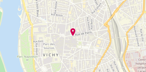 Plan de Actice Immobilier SAS, 8 Rue de Paris, 03200 Vichy