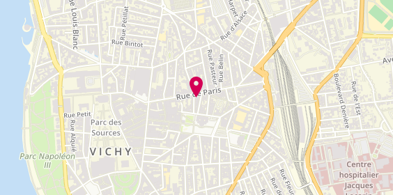 Plan de DB Viager-Immo, 26 Rue de Paris, 03200 Vichy