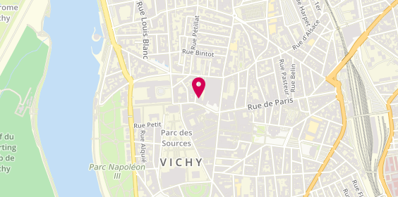 Plan de Agence Résidence, 25 Rue Lucas, 03200 Vichy