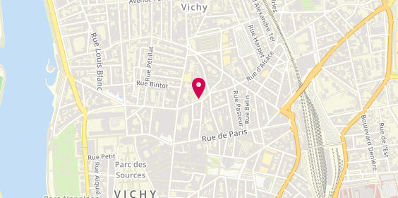 Plan de ProRassur Immobilier, 37 avenue Victoria, 03200 Vichy