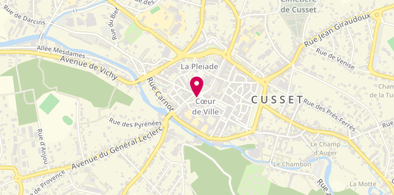 Plan de B.C.J Immobilier, 9 Boulevard Général de Gaulle, 03300 Cusset