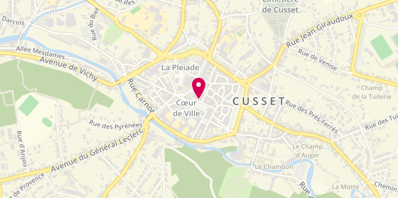 Plan de Cusset Immobilier, 28 place Victor Hugo, 03300 Cusset