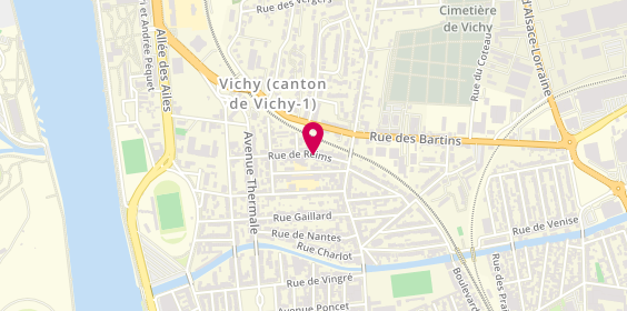 Plan de Mester Immobilier, 36 Rue de Reims, 03200 Vichy