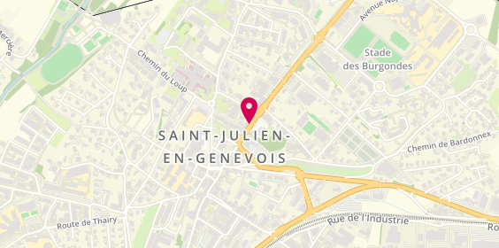 Plan de Eos Immobilier, 7 Genève, 74160 Saint-Julien-en-Genevois