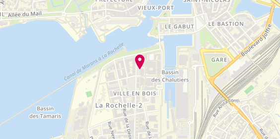 Plan de Agence Principale, 9 Avenue des Ameriques, 17000 La Rochelle