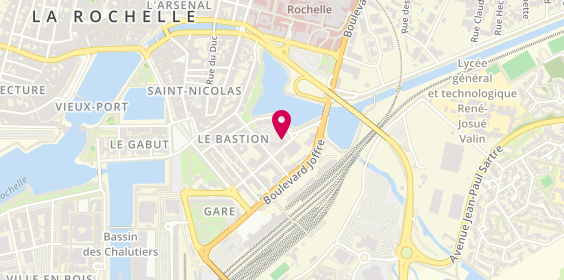 Plan de Agence immobilière Pichet - Neuf, Location, Gestion, Syndic, Ancien, 23 Bis avenue de Mulhouse, 17000 La Rochelle