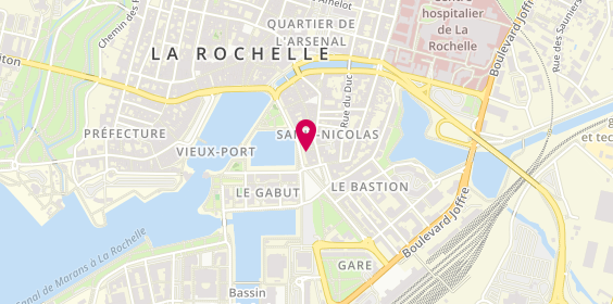 Plan de Human Immobilier, 51 Quai Valin, 17000 La Rochelle