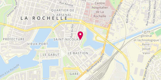 Plan de Agence du Bastion, Rue du Rempart Saint Claude, 17000 La Rochelle