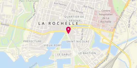Plan de Agence immobilière Nexity, 11 Quai Valin, 17000 La Rochelle