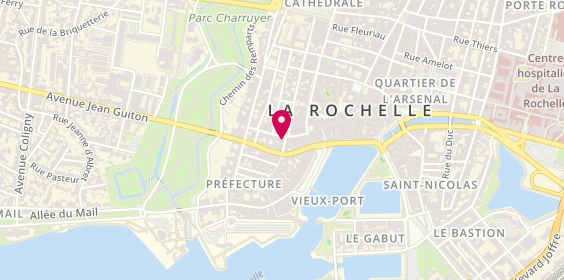 Plan de Agence des 4 Sergents, 2 Rue Verdiere, 17000 La Rochelle