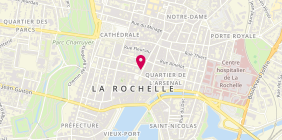 Plan de AD immobilier, 13 Rue Saint-Yon, 17000 La Rochelle