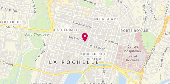 Plan de Agence du Centre Ville, 40 Rue Saint-Yon, 17000 La Rochelle