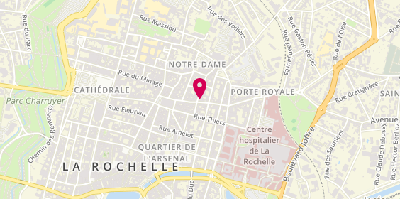 Plan de Arcade Immobilier, 47 Rue Gambetta, 17000 La Rochelle