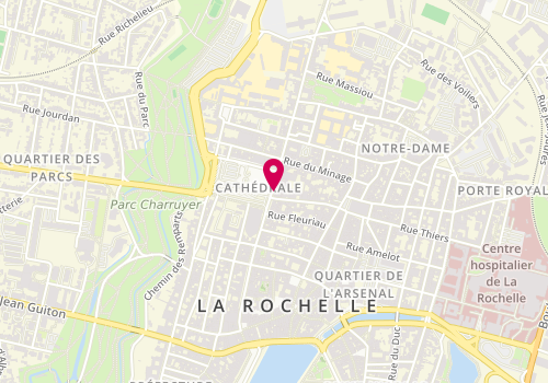 Plan de Orpi Agences No1, 40 Chaudrier, 17000 La Rochelle