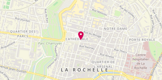 Plan de Immobilier Desvallois, 40 Rue Chaudrier, 17000 La Rochelle