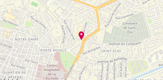 Plan de Stéphane Plaza Immobilier, 45 avenue de la Prte Royale, 17000 La Rochelle