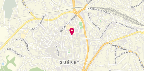 Plan de Citya Guéret, 27 avenue de la République, 23000 Guéret