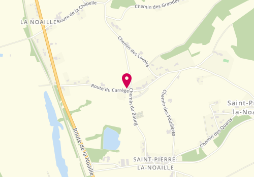 Plan de Murielle SEIVE - Sextant Immobilier, 549 chemin du Bourg, 42190 Saint-Pierre-la-Noaille