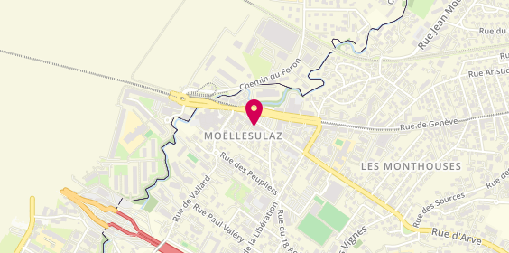 Plan de Forcaprimm / Welcome Immobilier, 20 Rue de Moellesulaz, 74240 Gaillard