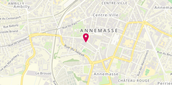 Plan de One Immobilier, 5 Rue du Clos Fleury, 74100 Annemasse