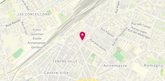 Plan de C2V Immobilier, 43 Rue du Chablais, 74100 Annemasse