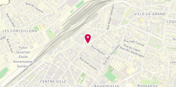 Plan de DEHBI Amina, 18 Rue de la Republique, 74100 Ville-la-Grand