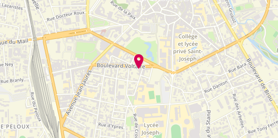 Plan de Mpb Immobilier, 17 Boulevard Voltaire, 01000 Bourg-en-Bresse