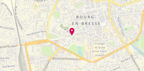 Plan de Immo de France - Ain, 14 avenue Alsace Lorraine, 01000 Bourg-en-Bresse