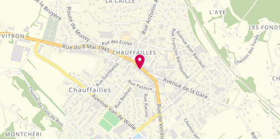 Plan de Immobiliere du Sornin, 24 Rue Centrale, 71170 Chauffailles