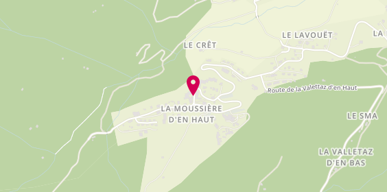 Plan de Alpeslocation.com, 2932 Route de la Moussiere d'En Haut, 74430 Saint-Jean-d'Aulps