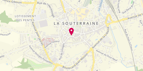 Plan de Marcon Immobilier, 23 Rue Saint-Jacques, 23300 La Souterraine