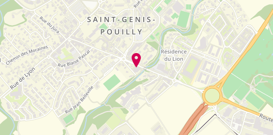 Plan de Imogroup St Genis, 40 Rue de Genève, 01630 Saint-Genis-Pouilly