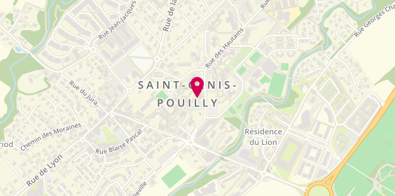 Plan de Immo de France-Ain, 6 avenue de la République, 01630 Saint-Genis-Pouilly