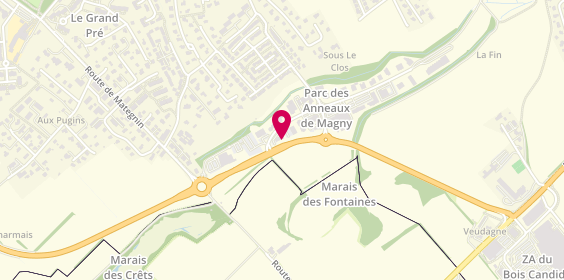Plan de ARC Entreprise, 80 Route du Nant, 01280 Prévessin-Moëns