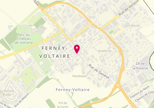 Plan de Impact Immobilier, 3 Rue de Meyrin, 01210 Ferney-Voltaire